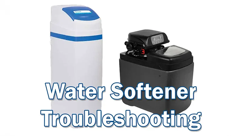 water softener troubleshooting