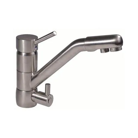 Orta Filtra Brushed Nickel 3 Way Tap