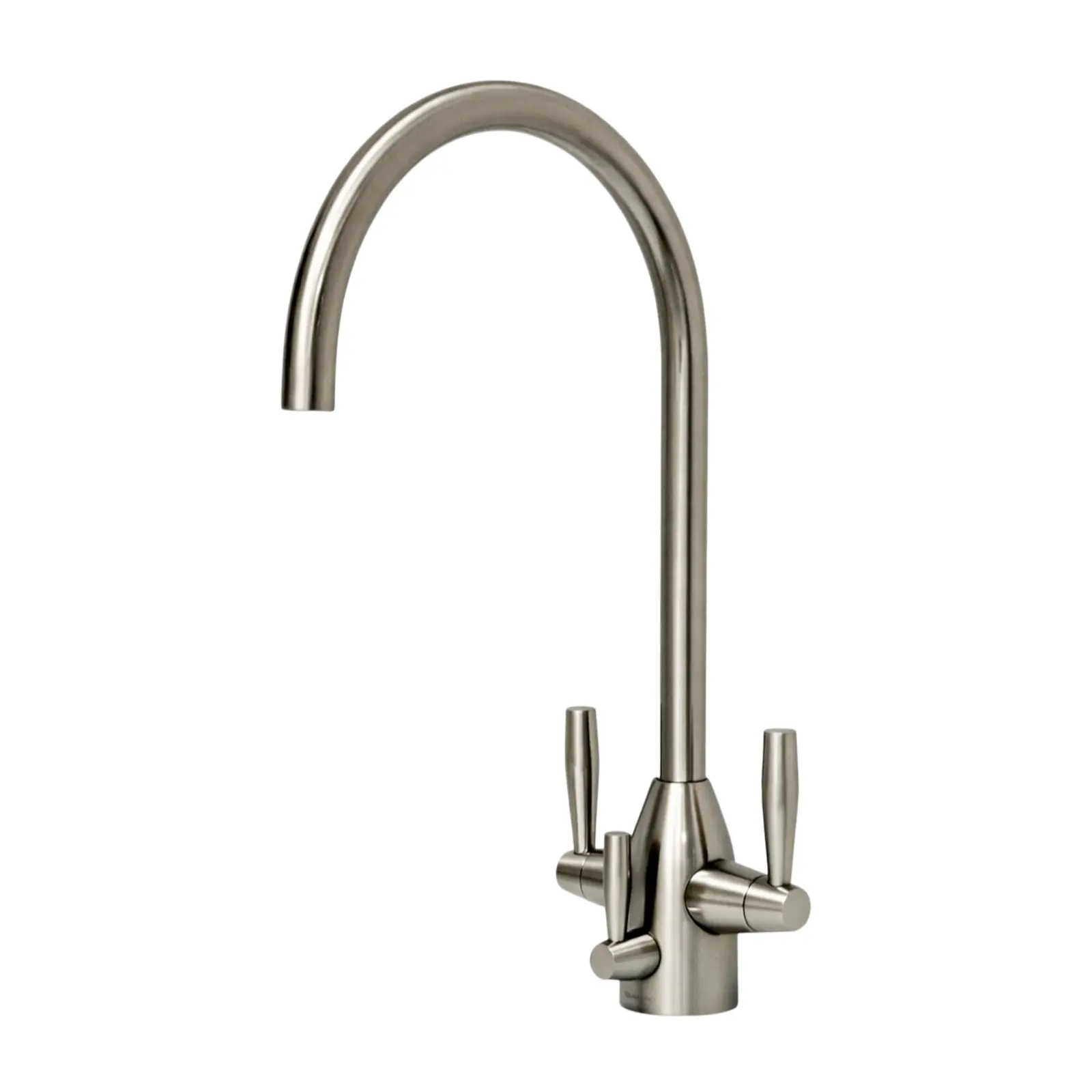 Vapor 3 way tap in brushed nickel finish
