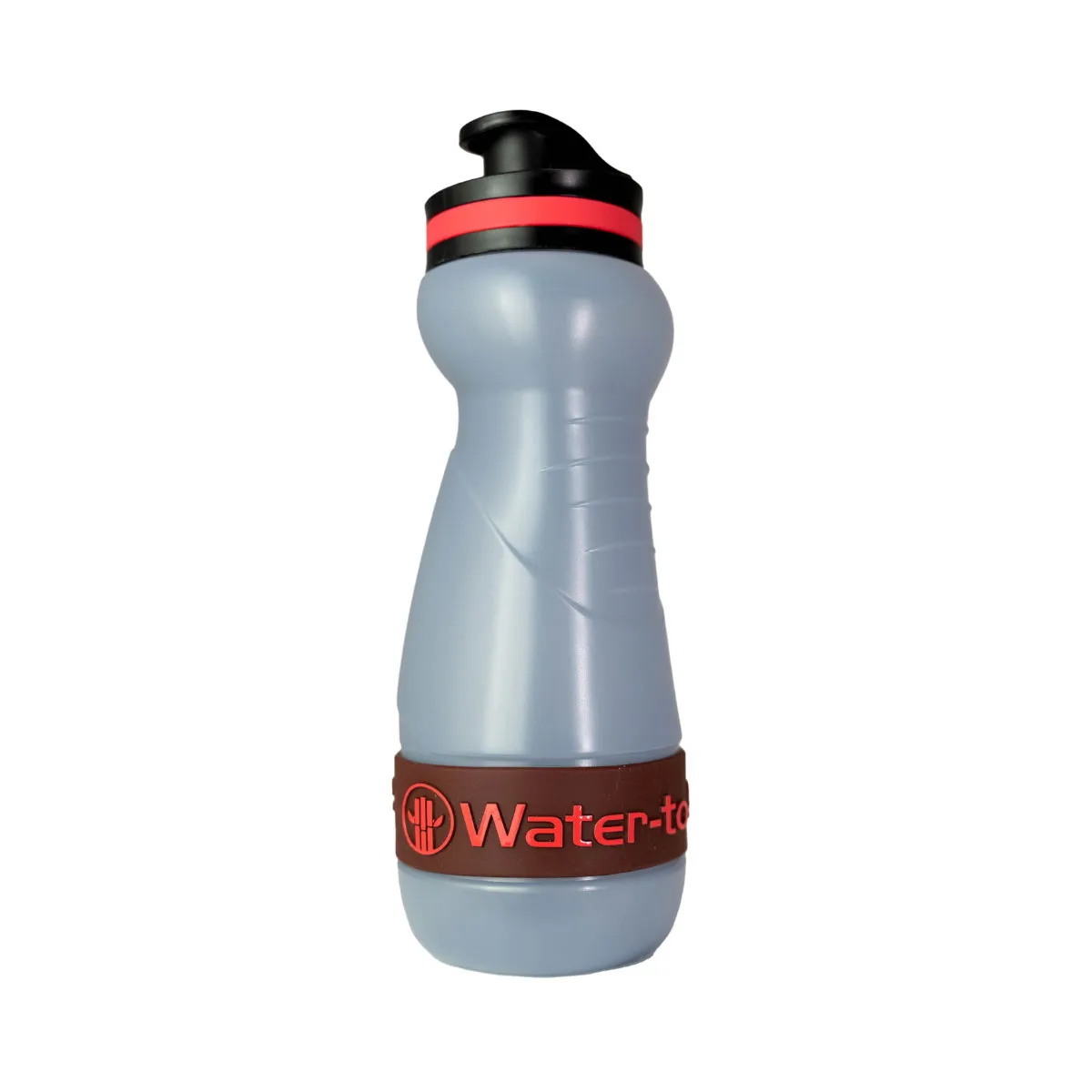 sugarcane water filter bottle red