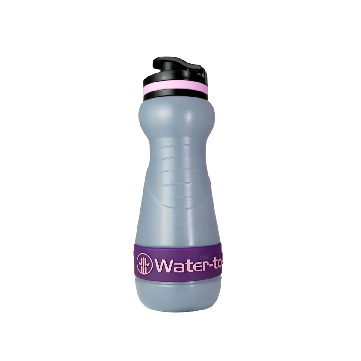 sugarcane water filter bottle purple