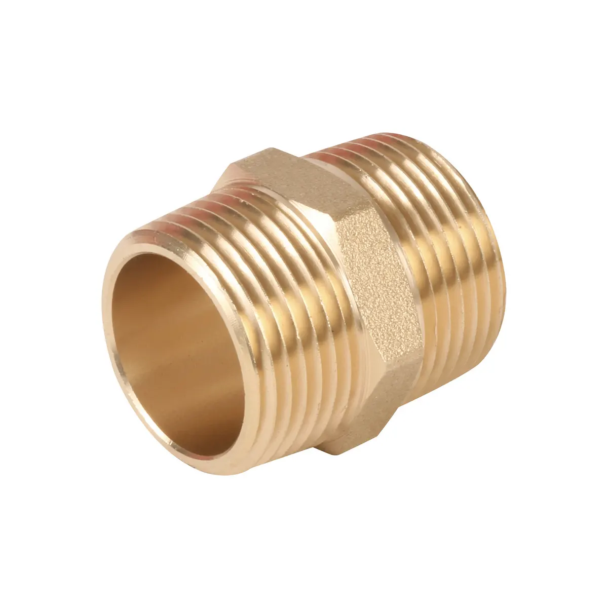 Brass Hex Nipple