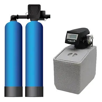 Cabinet and Mineral tank style ion exchange filters