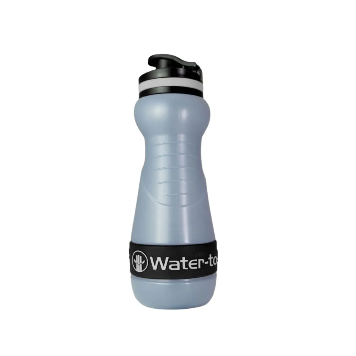 sugarcane water filter bottle black