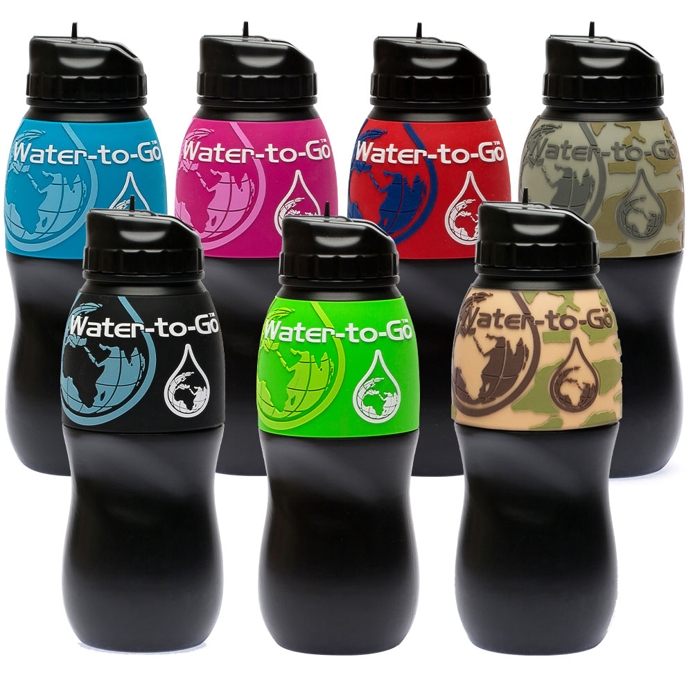 Water to Go Filter Bottle 75cl water filter bottle for travel